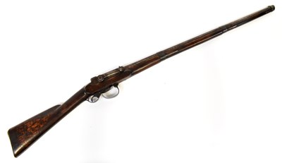 Lot 570 - A 19th century Kammerlader chamber loading...
