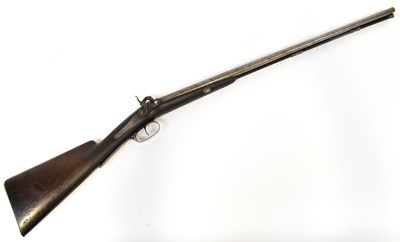 Lot 581 - WILKINSON; a 19th century percussion shot gun,...
