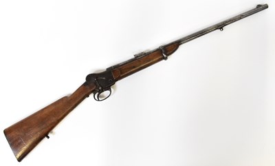 Lot 574 - WESTLEY RICHARDS; a breech loading carbine 1...