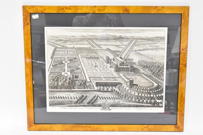 Lot 437 - Three engravings, 'Wollaton Hall in the County...