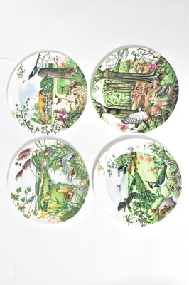 Lot 147 - WEDGWOOD; a set of eight 'The Legend of King...