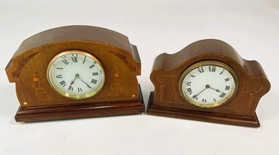 Lot 300 - A early 20th century mahogany framed mantel...