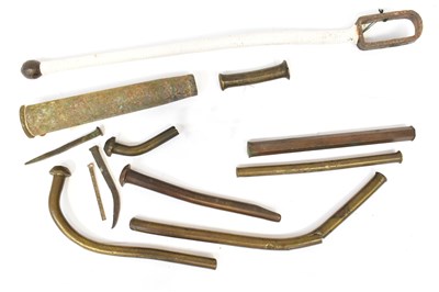 Lot 480 - A collection of maritime items and salvage, to...
