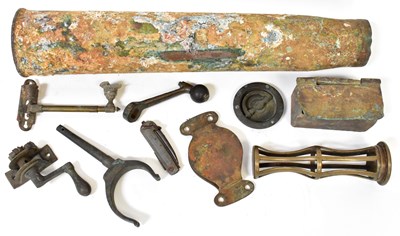 Lot 478 - SALVAGE; a collection of items salvaged from...