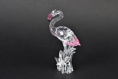 Lot 228 - SWAROVSKI; a coloured crystal figure,...