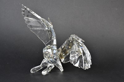 Lot 240 - SWAROVSKI; a crystal figure, 'Soulmates -...