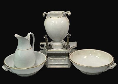 Lot 158 - VERNON'S; a bathroom set comprising a water...