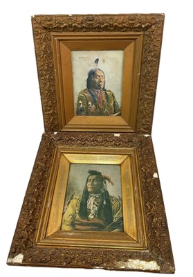 Lot 383 - FRANK A RINEHART; two photographic prints of...