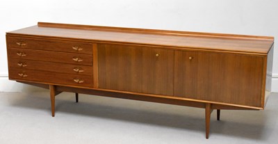 Lot 9 - ROBERT HERITAGE FOR ARCHIE SHINE; a teak...