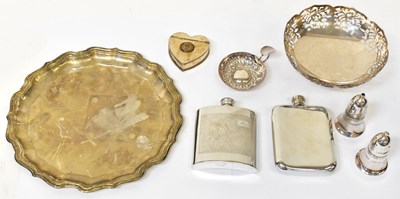 Lot 780 - A mixed to of silver-plated ware, comprising...