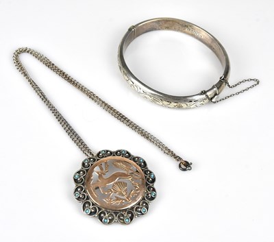 Lot 626 - An unusual yellow metal and 900 grade silver...