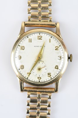 Lot 1137 - ACME LEVER; a gentleman's 9ct gold cased...