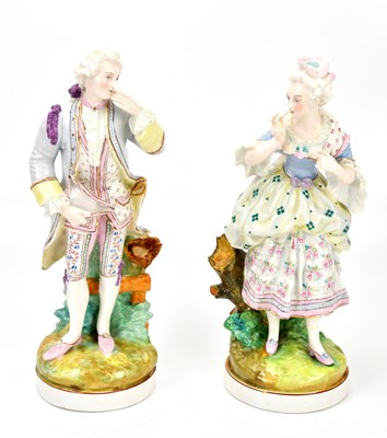 Lot 1269 - A pair of late 19th century Continental...