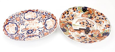Lot 645 - A late 19th century Japanese porcelain Imari...