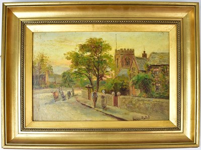 Lot 471 - HENRY ROLLET (fl. 1884-1916); oil on panel, a...