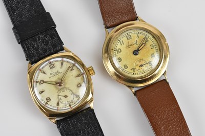 Lot 1202 - RONE; a gentleman's Sportsman wristwatch, the...