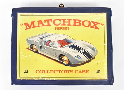 Lot 255 - MATCHBOX; a Series collectors' case no.41,...