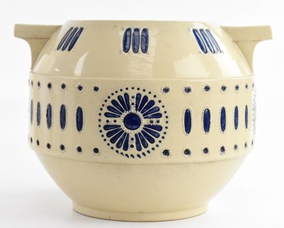 Lot 1256 - MERKELBACK & WICK; a Jugendstil ceramic...