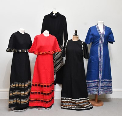 Lot 1319 - AROLA FINLAND; five 100% new wool 1970s...