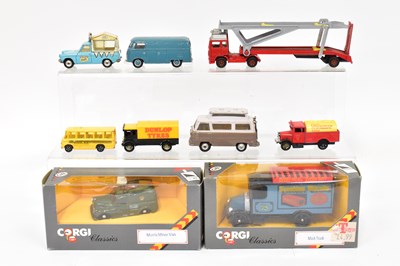 Lot 252 - CORGI; a quantity of vintage diecast model...