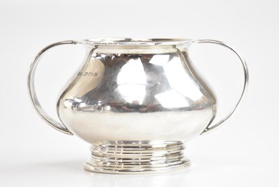 Lot 420 - MAPPIN & WEBB; a George VI hallmarked silver...
