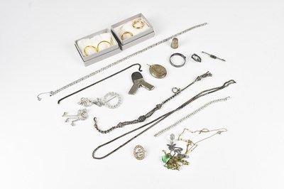 Lot 709 - A selection of Victorian and later costume...