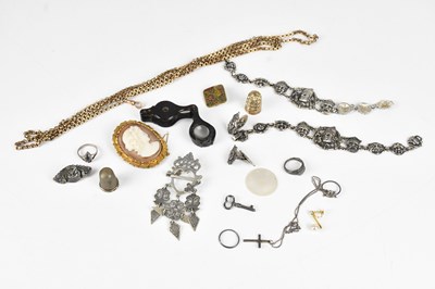 Lot 700 - A selection of Victorian and later costume...