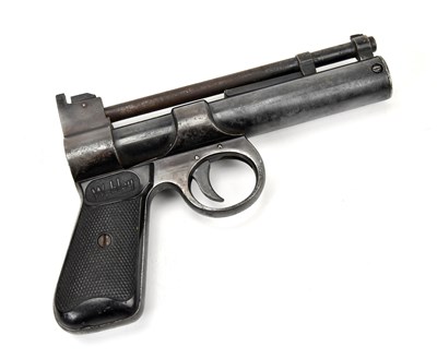 Lot 1134 - WEBLEY; a Tempest .22 air pistol.