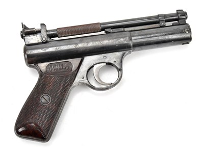 Lot 1131 - WEBLEY; a Senior .177 air pistol, numbered 939.