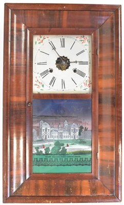 Lot 87 - JEROME & CO; a 19th century American mahogany...