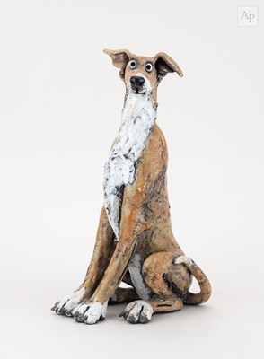 Lot 493 - PHIL HAYES for Island Pottery; a raku...