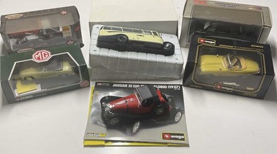 Lot 82 - Six large scale diecast vehicles, to include a...