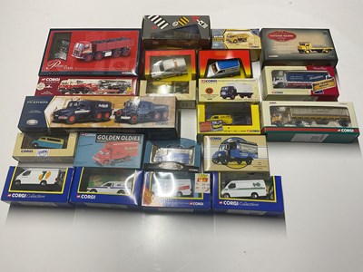 Lot 83 - CORGI; a small amount of boxed Corgi toys, to...