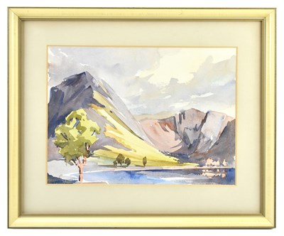 Lot 90 - LEN ROOPE (1917-2005); watercolour, lakeland...