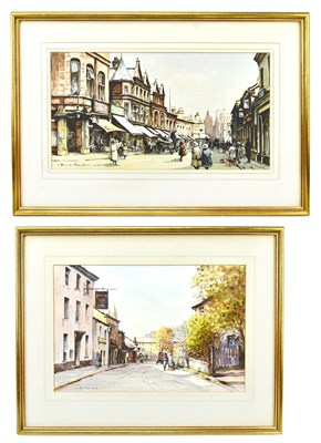 Lot 100 - BERNARD MCDONALD (born 1944); two watercolours,...
