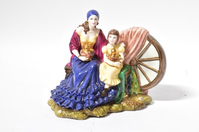 Lot 122 - ROYAL WORCESTER; a boxed figure, 'Shared...