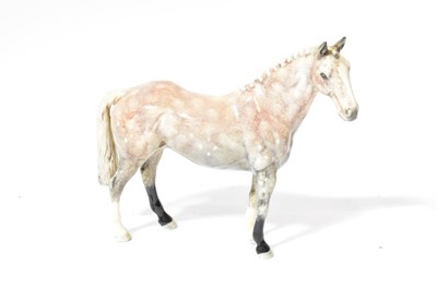 Lot 103 - BESWICK; a model of a grey hunter horse, no....