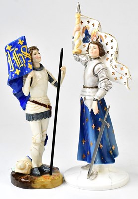 Lot 111 - ROYAL DOULTON; a figure of Joan d'Arc,...