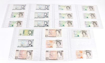 Lot 579 - THE BANK OF ENGLAND; a collection of Elizabeth...