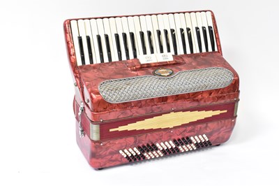 Lot 30 - PIGLIACAMPO; an piano accordion in case,...
