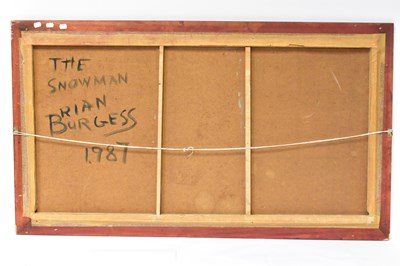Lot 15 - BRIAN BURGESS (born 1935); oil on board, ‘The...