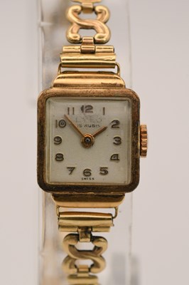 Lot 1811 - An early 20th century lady's 18ct yellow gold...