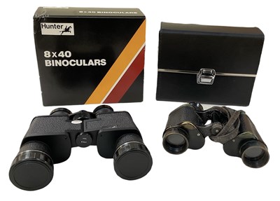 Lot 464 - A pair of WWII military binoculars 'Bino.Prism...