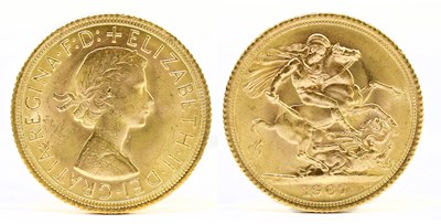 Lot 1429 - An Elizabeth II full sovereign, 1967.