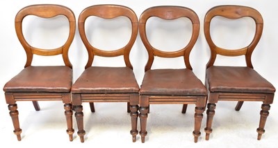 Lot 26 - A Victorian mahogany swing toilet mirror with...