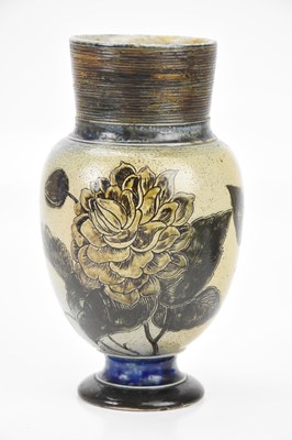 Lot 335 - ROBERT WALLACE MARTIN; a salt-glazed Martin...