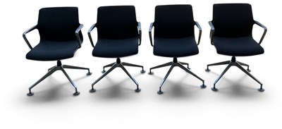 Lot 11 - ANTONIO CITTERIO FOR VITRA; a set of four...