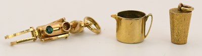 Lot 1544 - An articulated 18ct yellow gold bracelet...