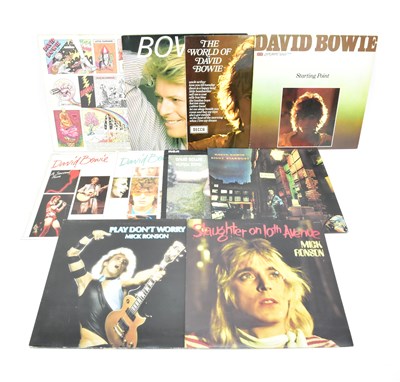 Lot 370 - DAVID BOWIE; ten albums comprising 'Another...