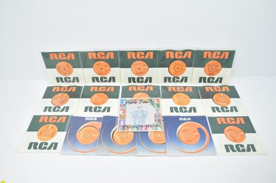Lot 366 - DAVID BOWIE; seventeen singles including demo...